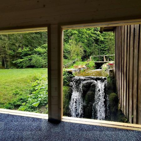 Wooden House With A Waterfall "Stipanov Mlin" Plitvicka Jezera Exterior foto